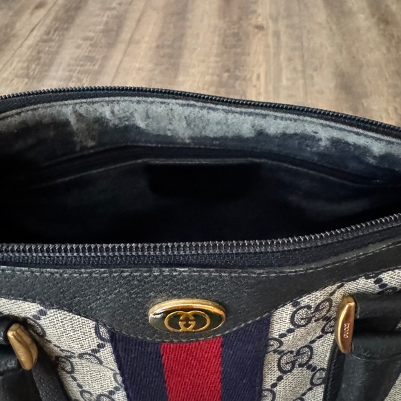 Authentic Gucci GG Monogram Boston Speedy Handbag with Dust Bag | Vintage - Picture 8 of 8